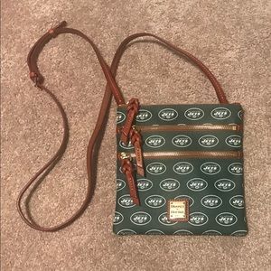 Dooney & Burke New York Jets Triple Zip Crossbody
